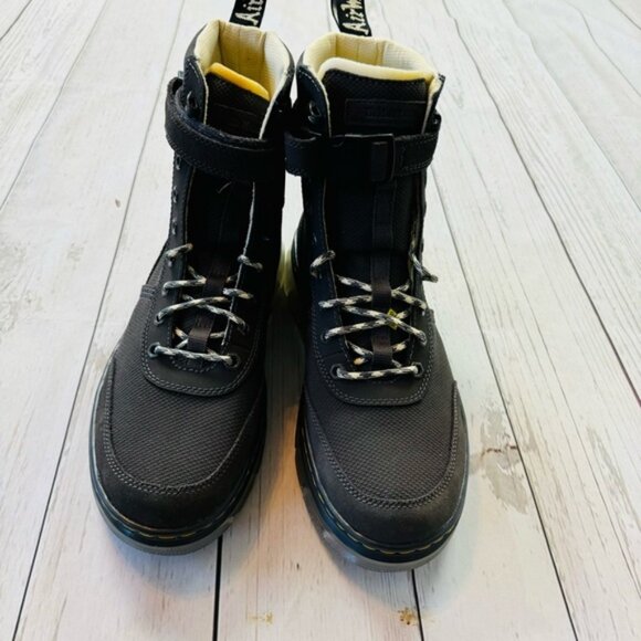 Dr Martens Combs Tech Gray Boots - Picture 1 of 6